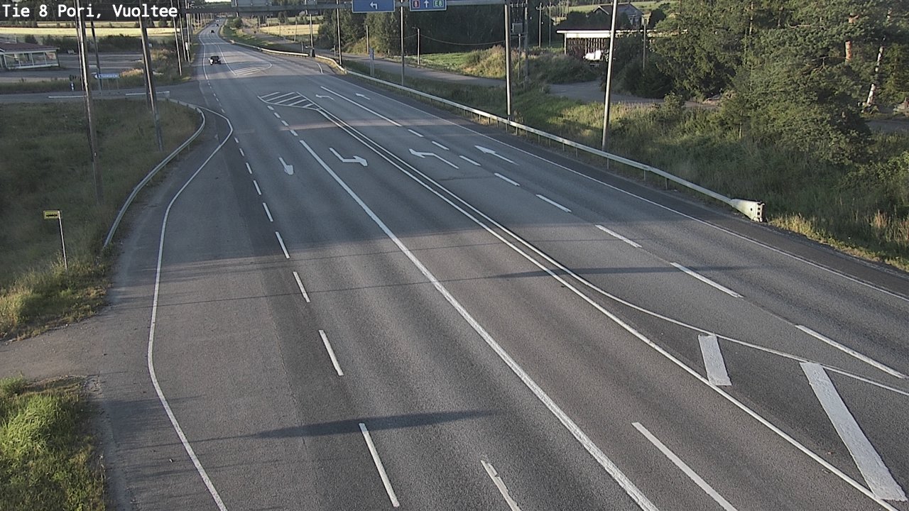 Kelikamerat Kuva Tie 8 Pori, Vuoltee, Pori, Satakunta