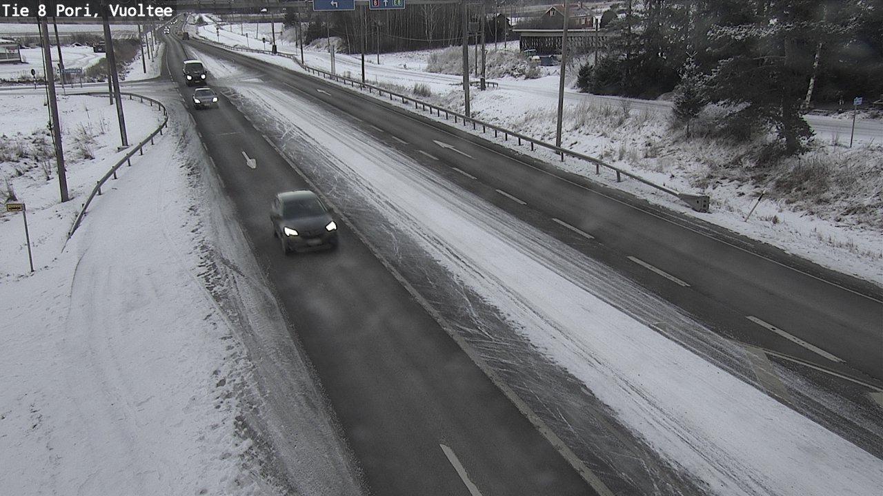 Kelikamerat Kuva Tie 8 Pori, Vuoltee, Pori, Satakunta