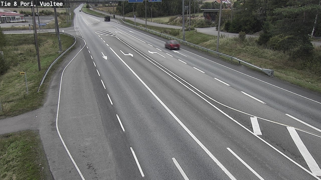 Kelikamerat Kuva Tie 8 Pori, Vuoltee, Pori, Satakunta