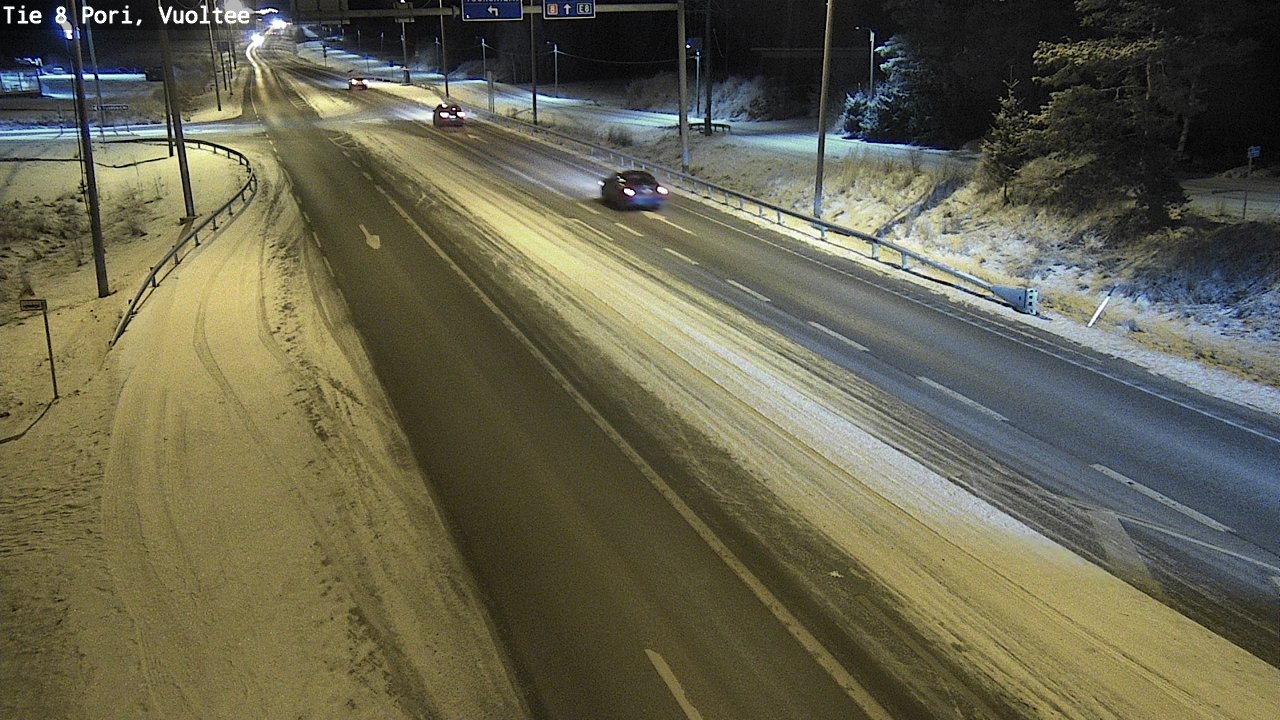 Kelikamerat Kuva Tie 8 Pori, Vuoltee, Pori, Satakunta