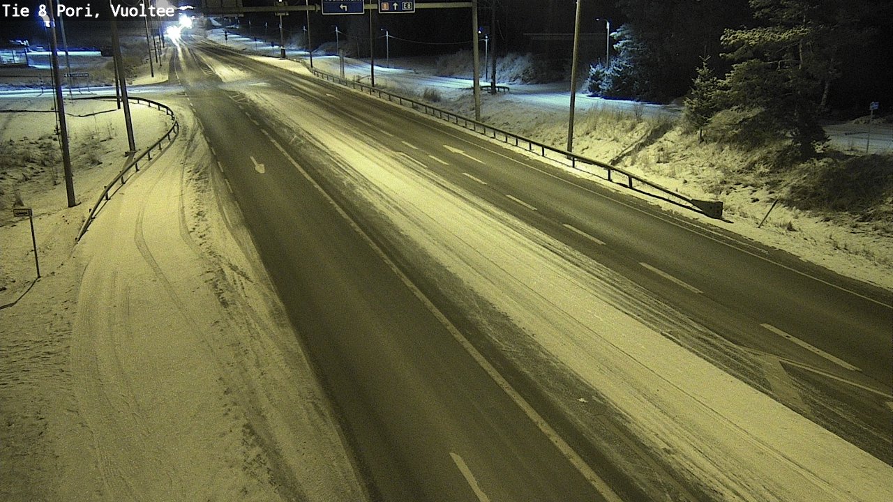 Kelikamerat Kuva Tie 8 Pori, Vuoltee, Pori, Satakunta