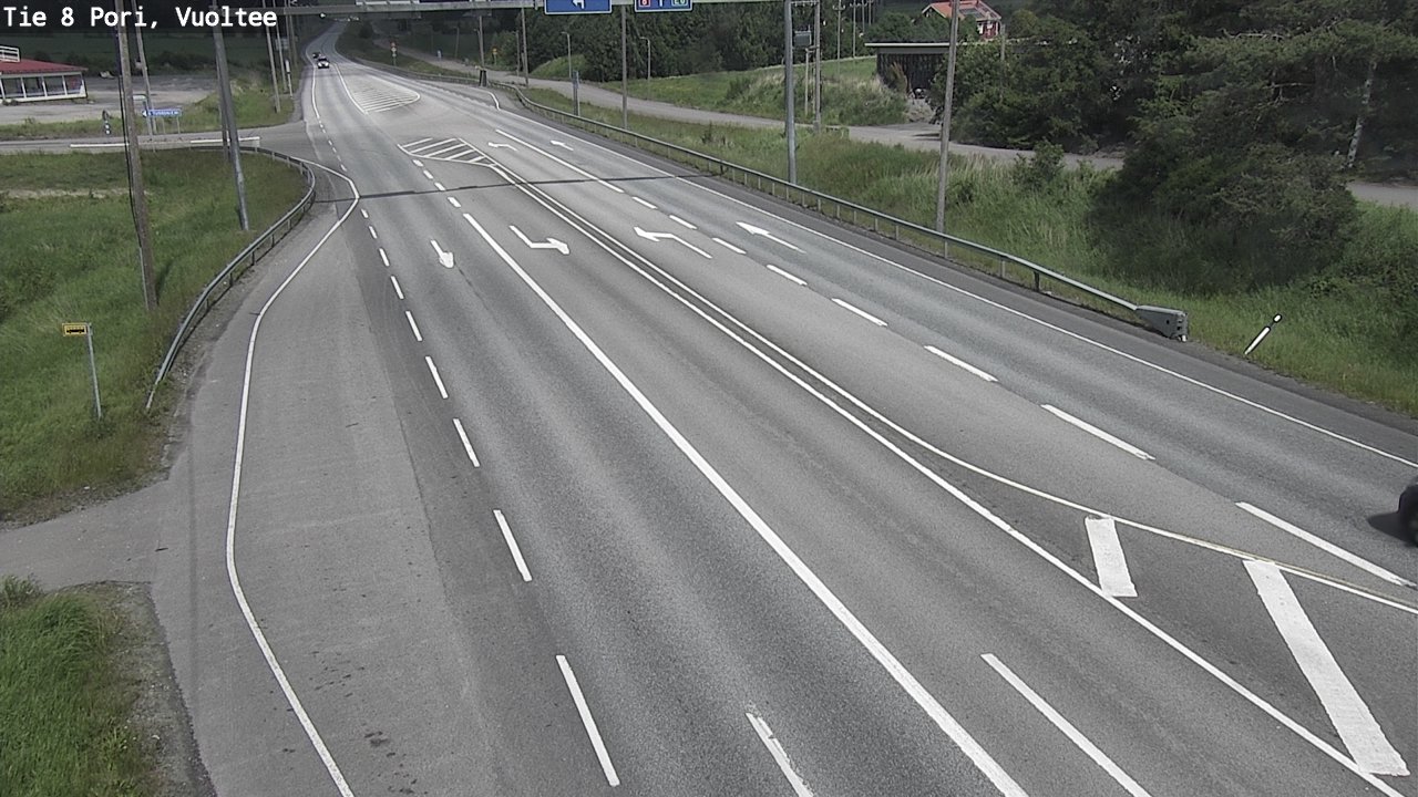 Kelikamerat Kuva Tie 8 Pori, Vuoltee, Pori, Satakunta