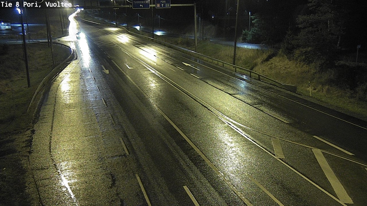 Kelikamerat Kuva Tie 8 Pori, Vuoltee, Pori, Satakunta