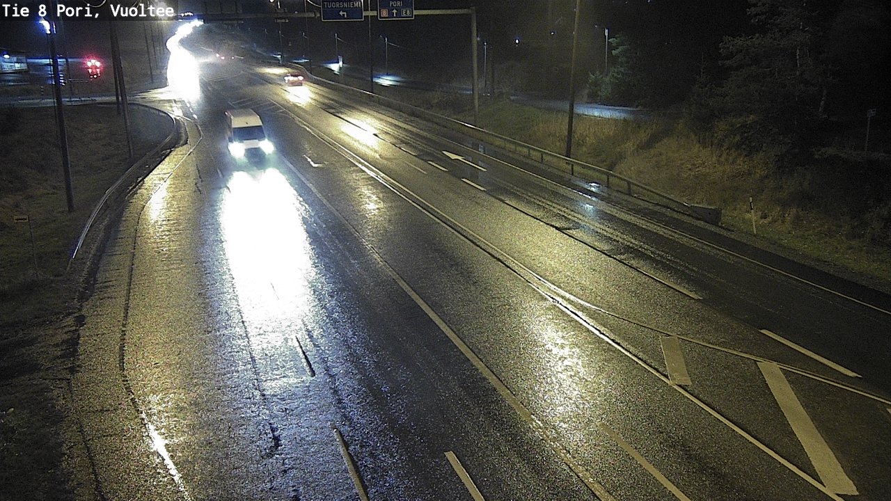 Kelikamerat Kuva Tie 8 Pori, Vuoltee, Pori, Satakunta