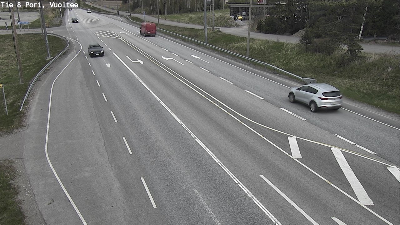 Kelikamerat Kuva Tie 8 Pori, Vuoltee, Pori, Satakunta