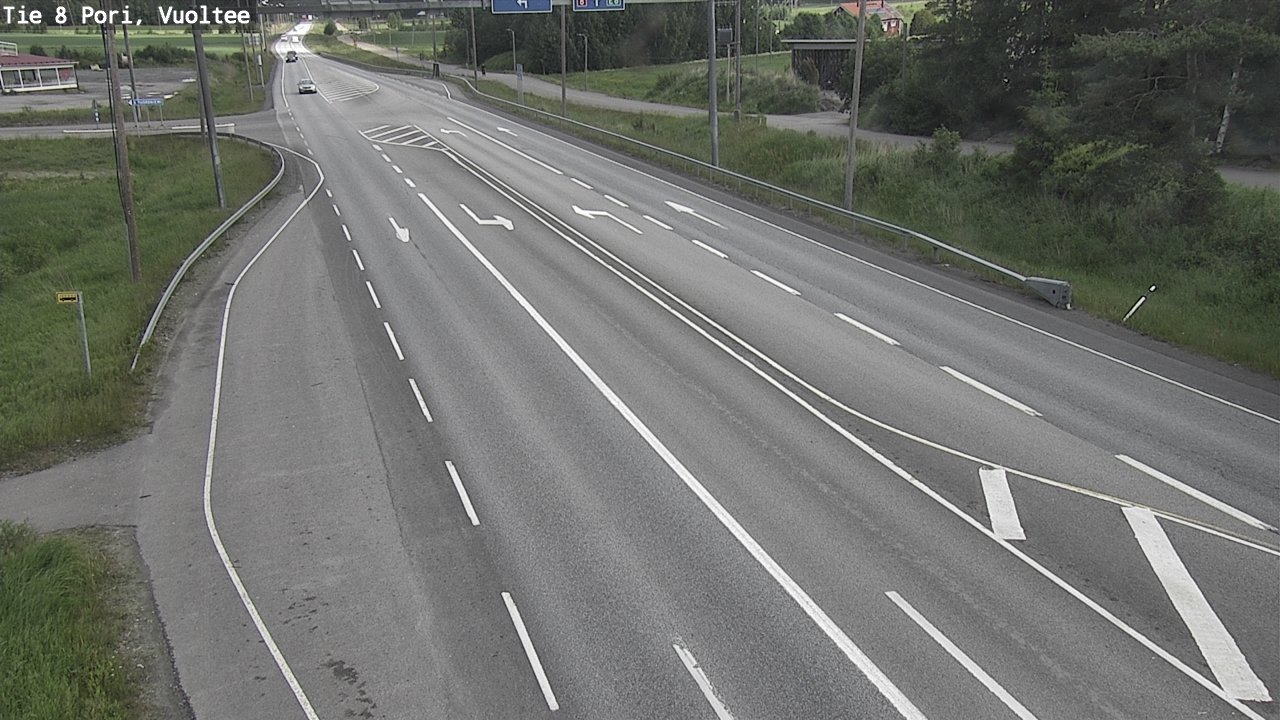 Kelikamerat Kuva Tie 8 Pori, Vuoltee, Pori, Satakunta