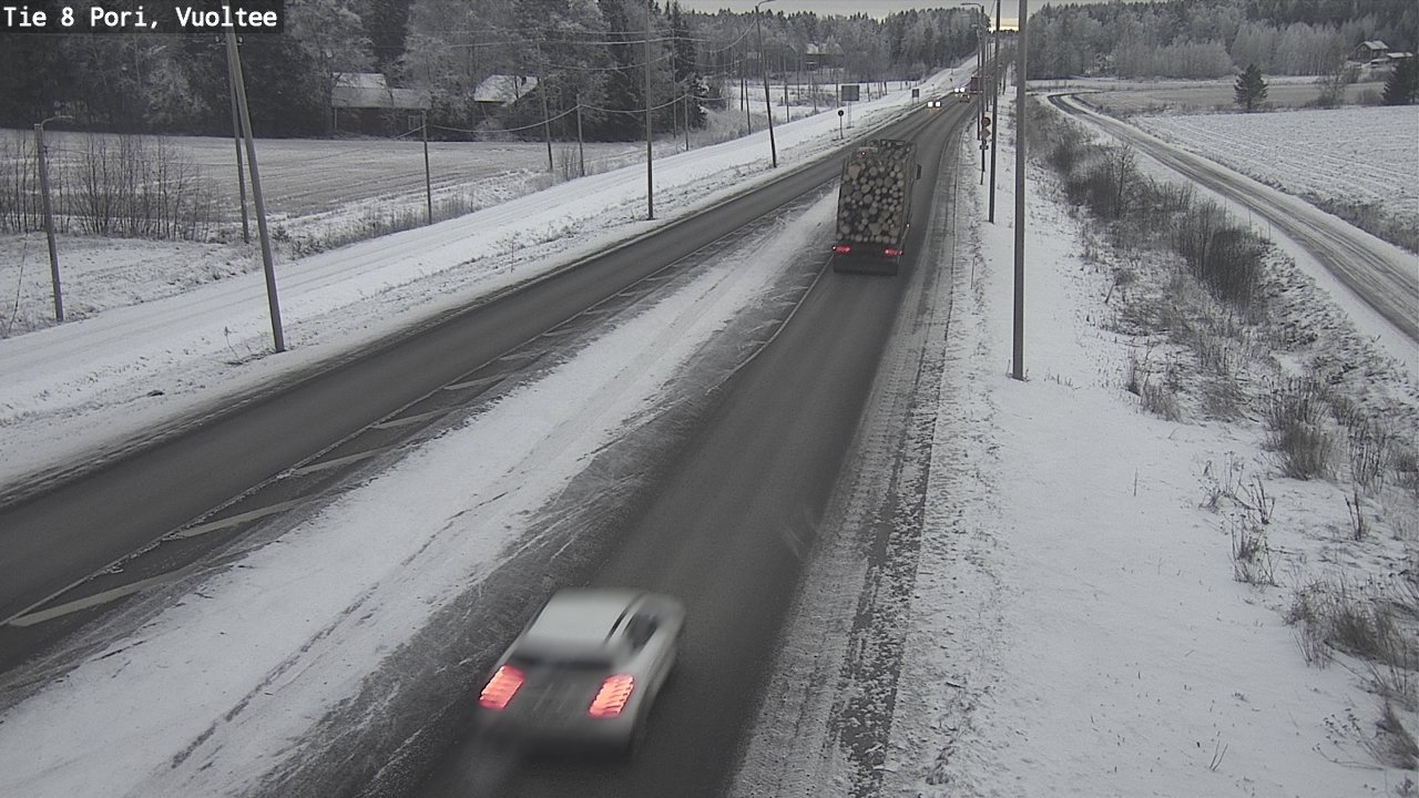 Kelikamerat Kuva Tie 8 Pori, Vuoltee, Pori, Satakunta