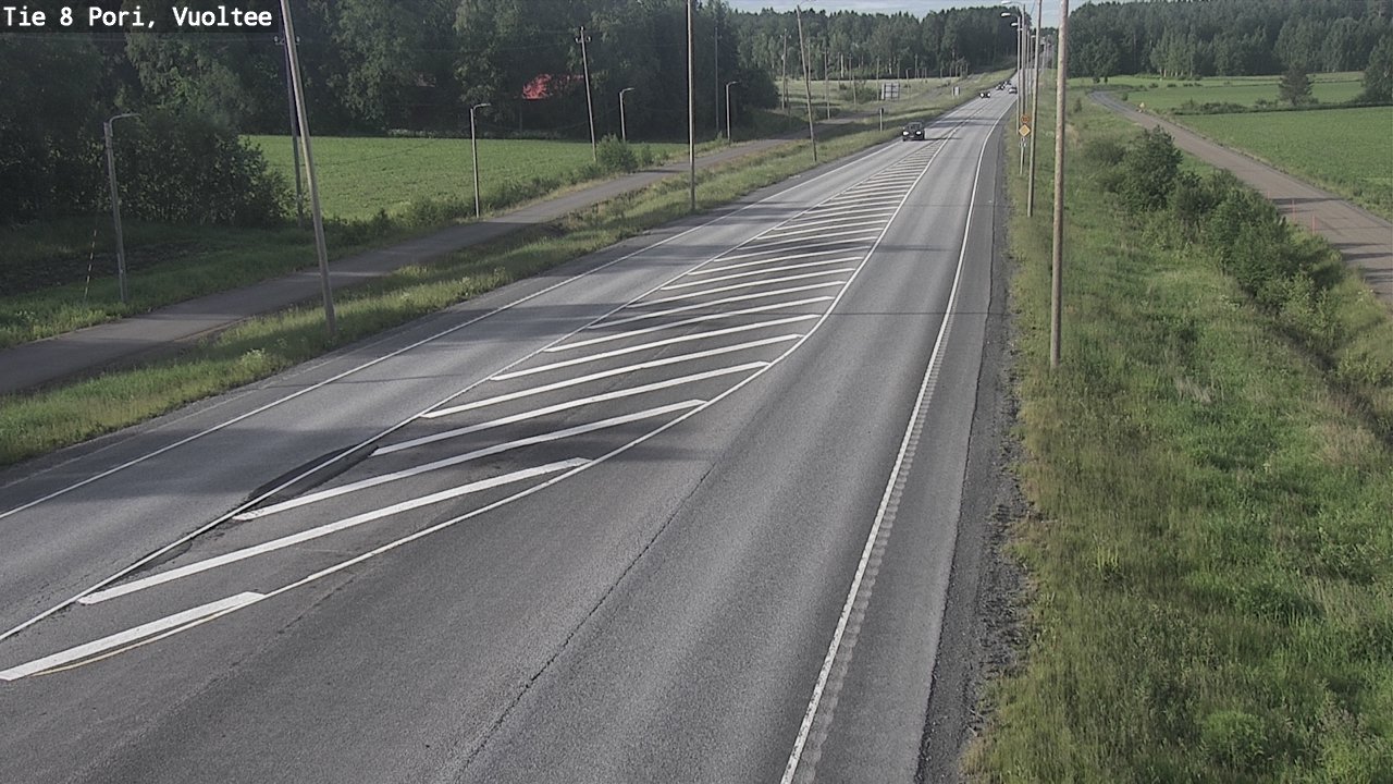 Kelikamerat Kuva Tie 8 Pori, Vuoltee, Pori, Satakunta