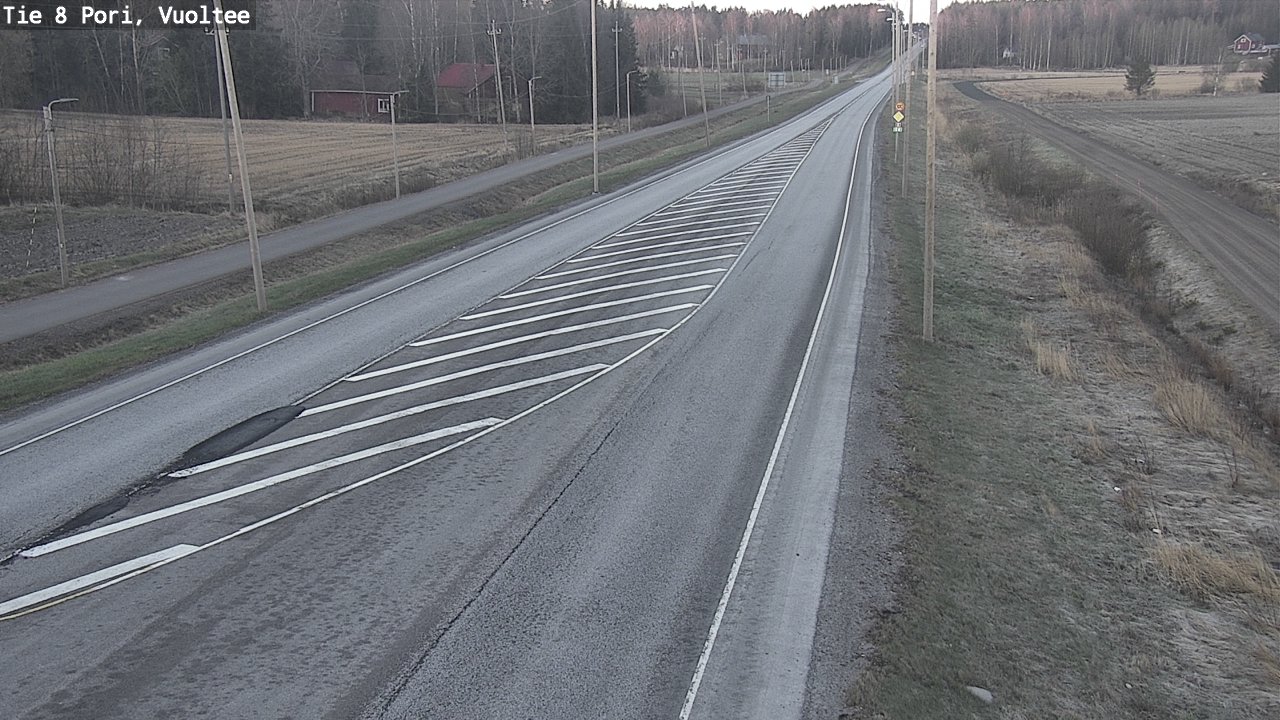 Kelikamerat Kuva Tie 8 Pori, Vuoltee, Pori, Satakunta
