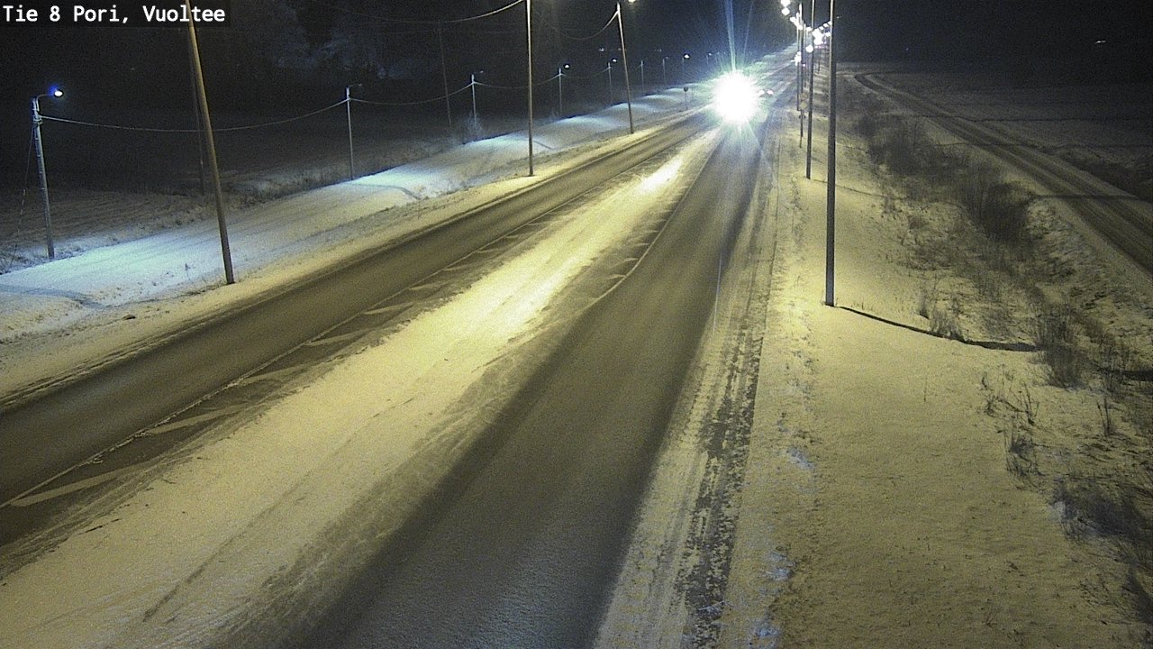 Kelikamerat Kuva Tie 8 Pori, Vuoltee, Pori, Satakunta