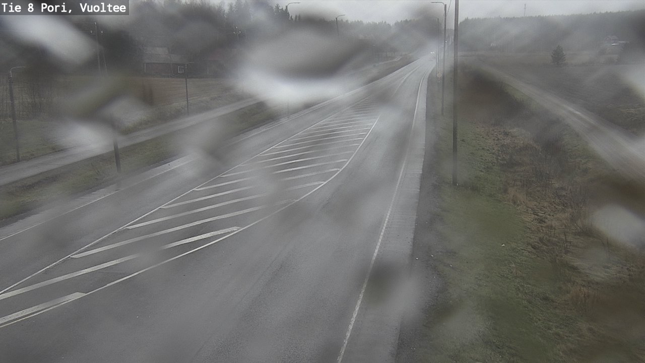 Weather Camera Image Road 8 Pori, Vuoltee, Pori, Satakunta