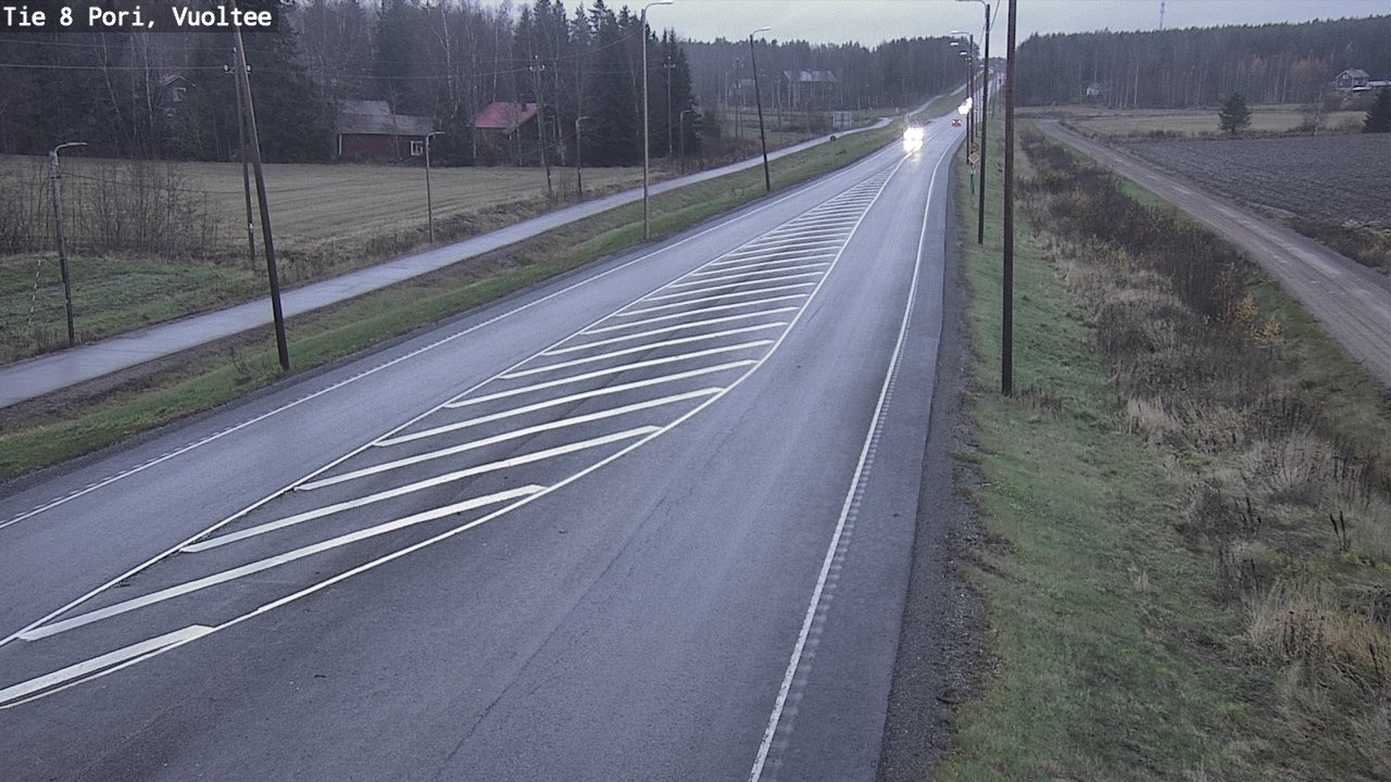 Kelikamerat Kuva Tie 8 Pori, Vuoltee, Pori, Satakunta