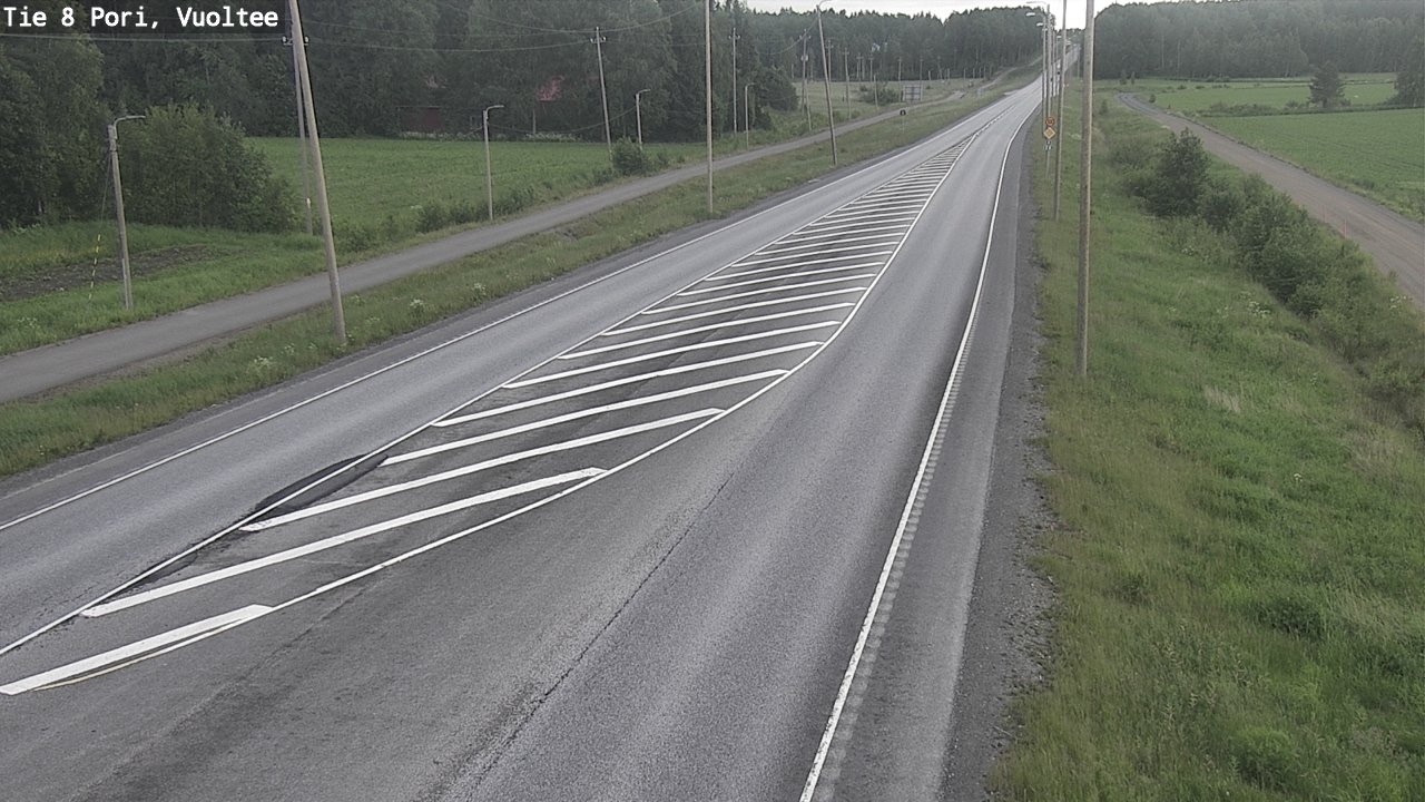 Kelikamerat Kuva Tie 8 Pori, Vuoltee, Pori, Satakunta