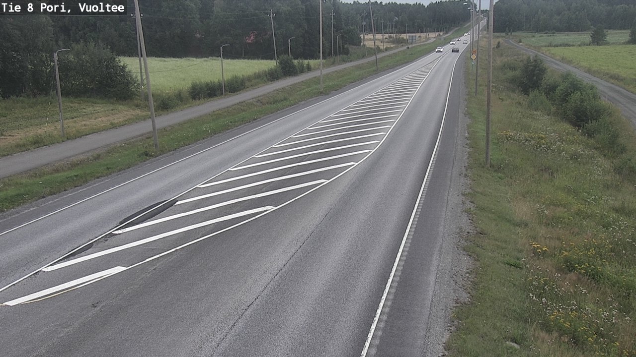 Weather Camera Image Road 8 Pori, Vuoltee, Pori, Satakunta