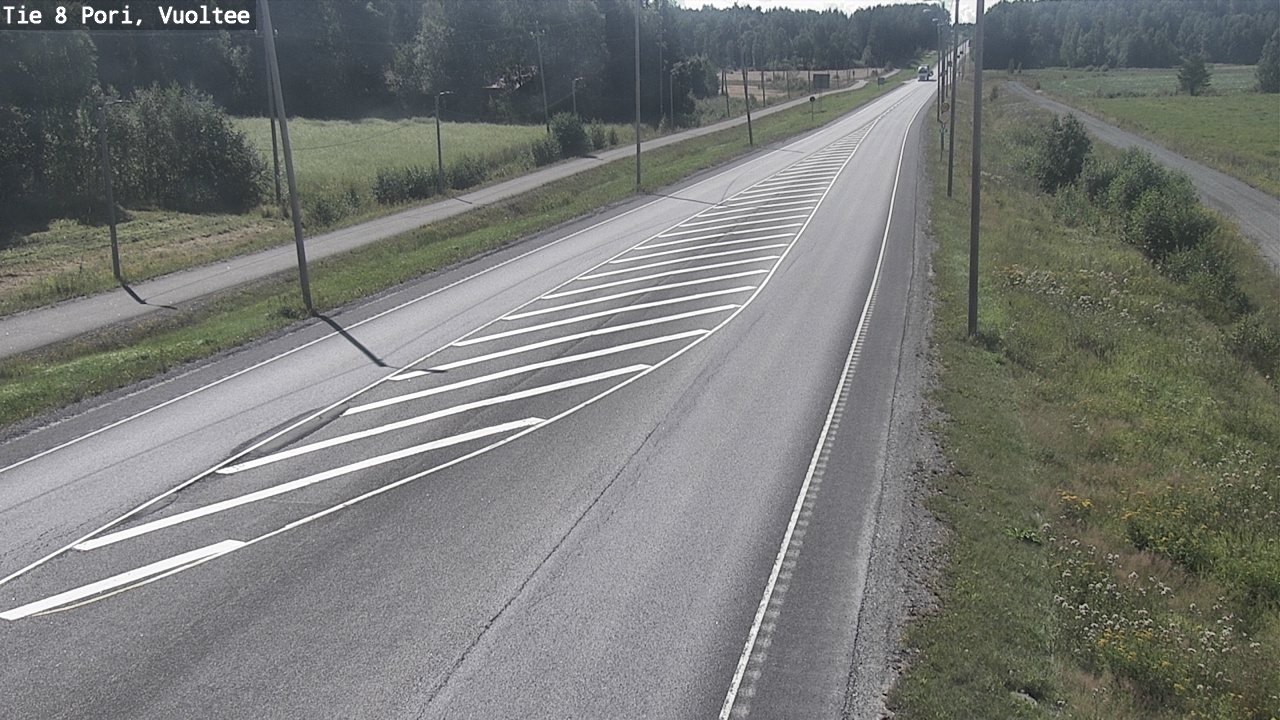 Kelikamerat Kuva Tie 8 Pori, Vuoltee, Pori, Satakunta
