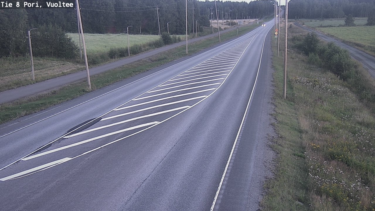 Kelikamerat Kuva Tie 8 Pori, Vuoltee, Pori, Satakunta