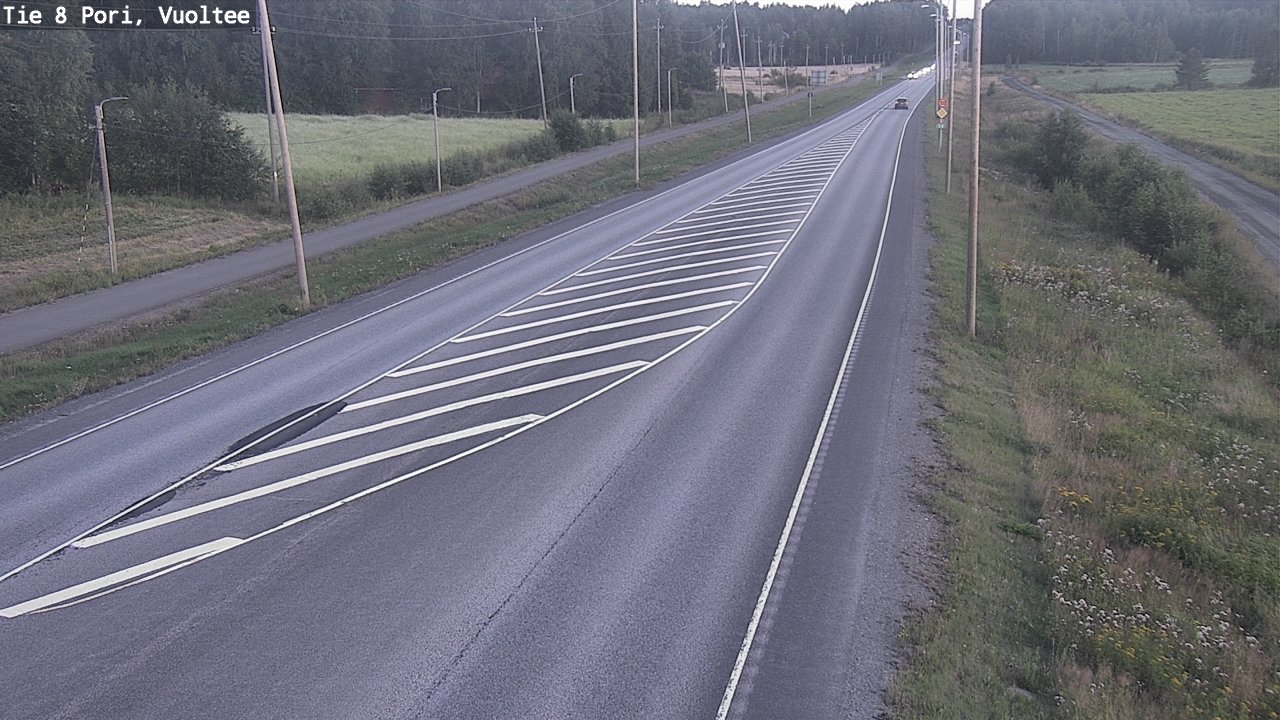 Kelikamerat Kuva Tie 8 Pori, Vuoltee, Pori, Satakunta