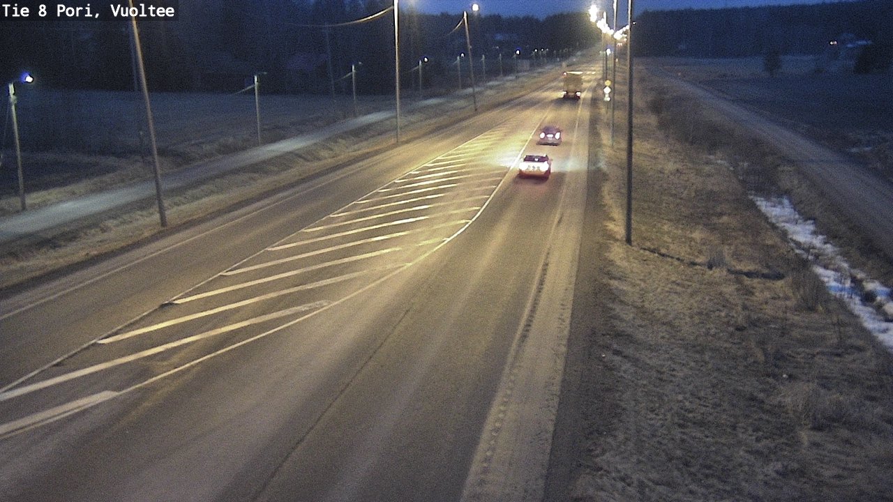 Kelikamerat Kuva Tie 8 Pori, Vuoltee, Pori, Satakunta