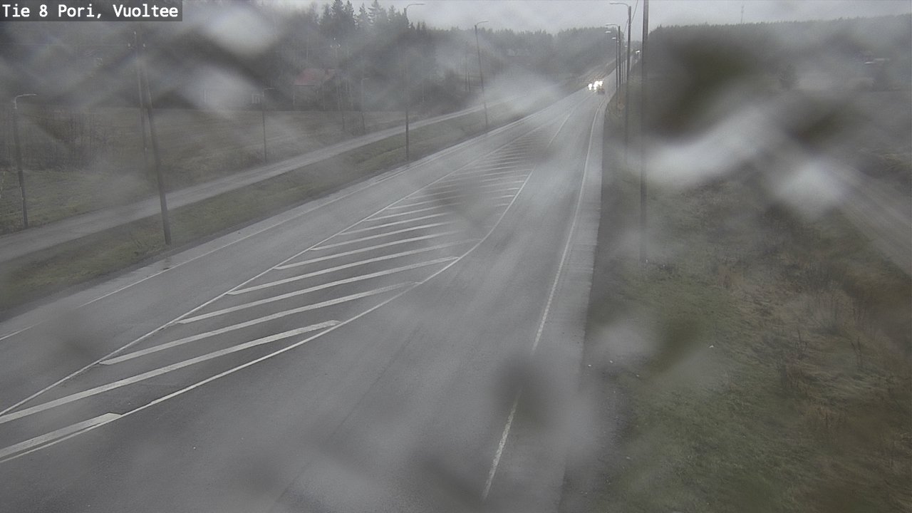 Weather Camera Image Road 8 Pori, Vuoltee, Pori, Satakunta