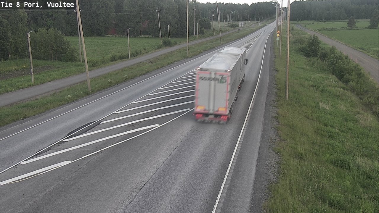 Kelikamerat Kuva Tie 8 Pori, Vuoltee, Pori, Satakunta