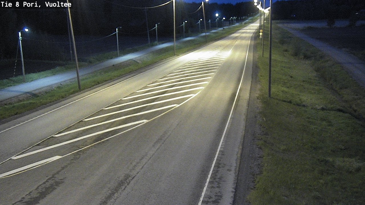 Weather Camera Image Road 8 Pori, Vuoltee, Pori, Satakunta