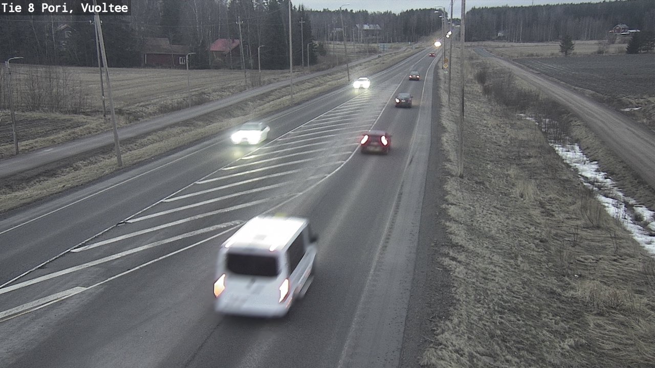 Kelikamerat Kuva Tie 8 Pori, Vuoltee, Pori, Satakunta