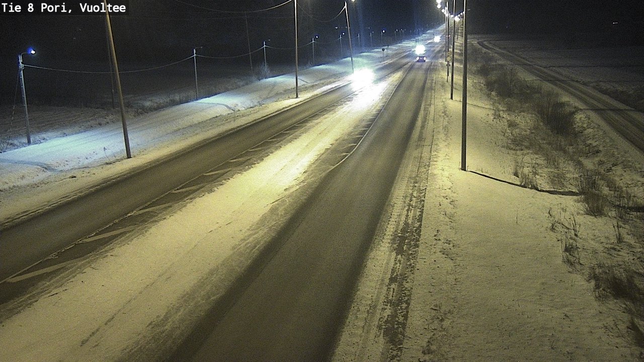 Kelikamerat Kuva Tie 8 Pori, Vuoltee, Pori, Satakunta