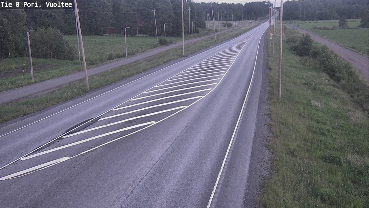 Kelikamerat Kuva Tie 8 Pori, Vuoltee, Pori, Satakunta