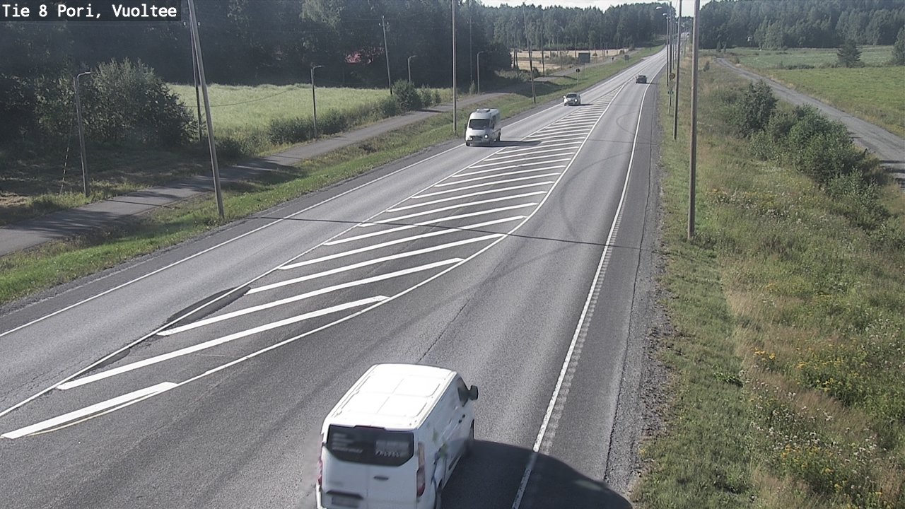 Kelikamerat Kuva Tie 8 Pori, Vuoltee, Pori, Satakunta