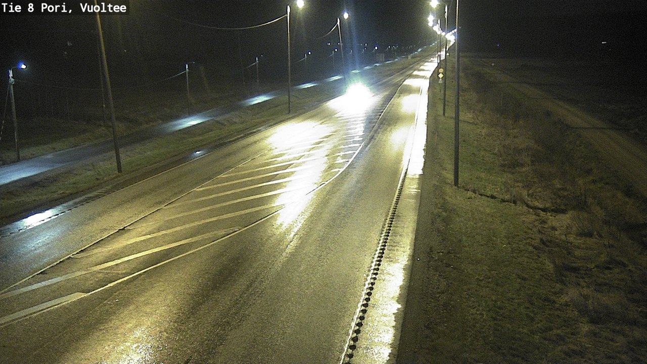 Weather Camera Image Road 8 Pori, Vuoltee, Pori, Satakunta