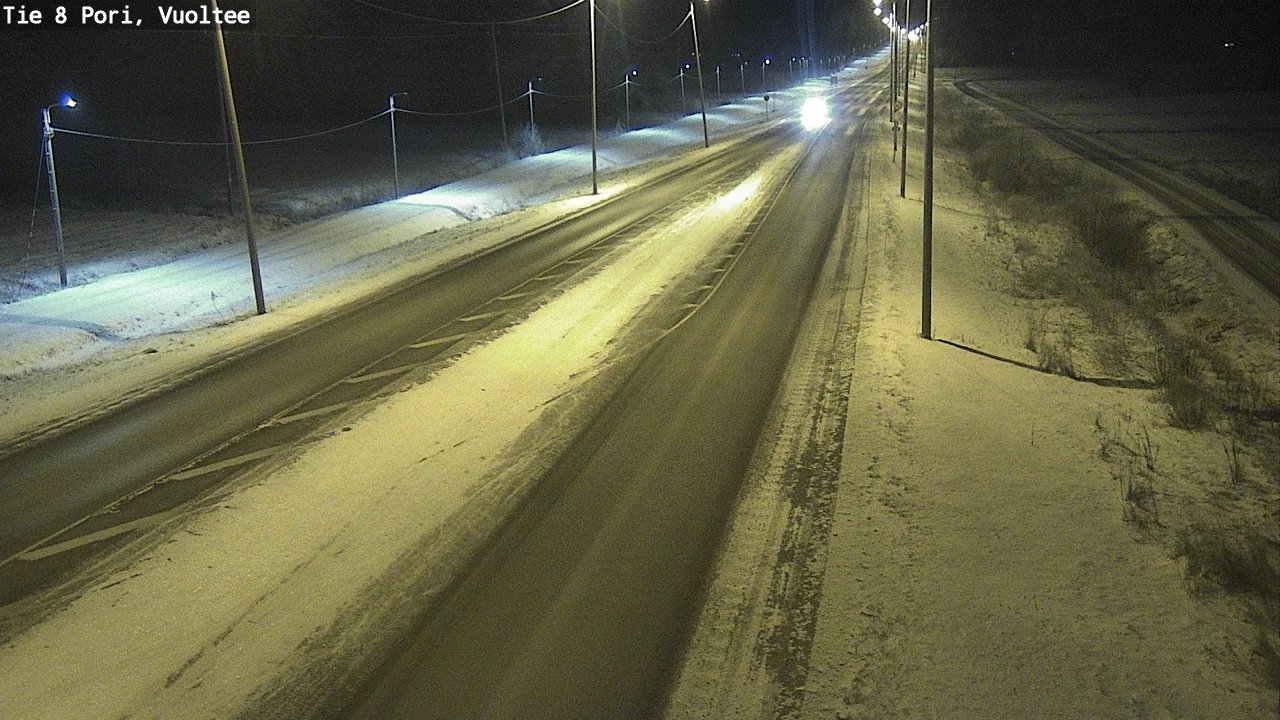 Kelikamerat Kuva Tie 8 Pori, Vuoltee, Pori, Satakunta