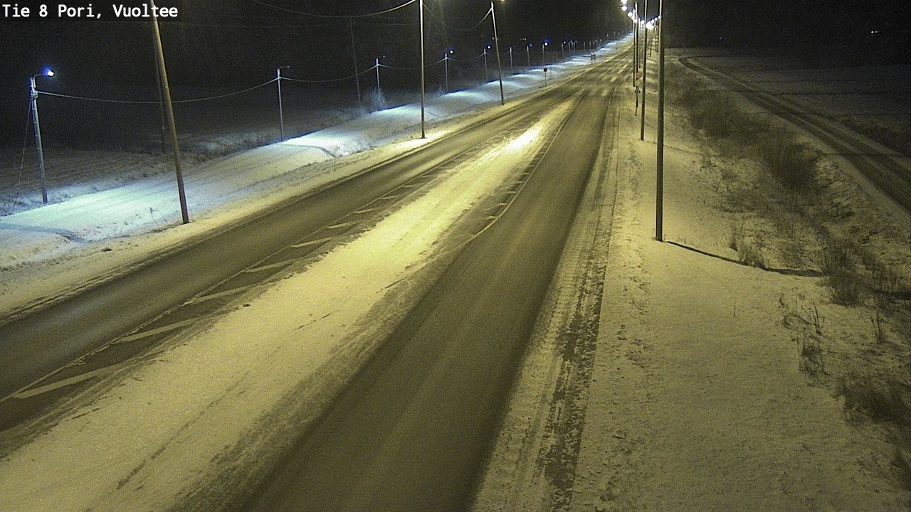 Kelikamerat Kuva Tie 8 Pori, Vuoltee, Pori, Satakunta