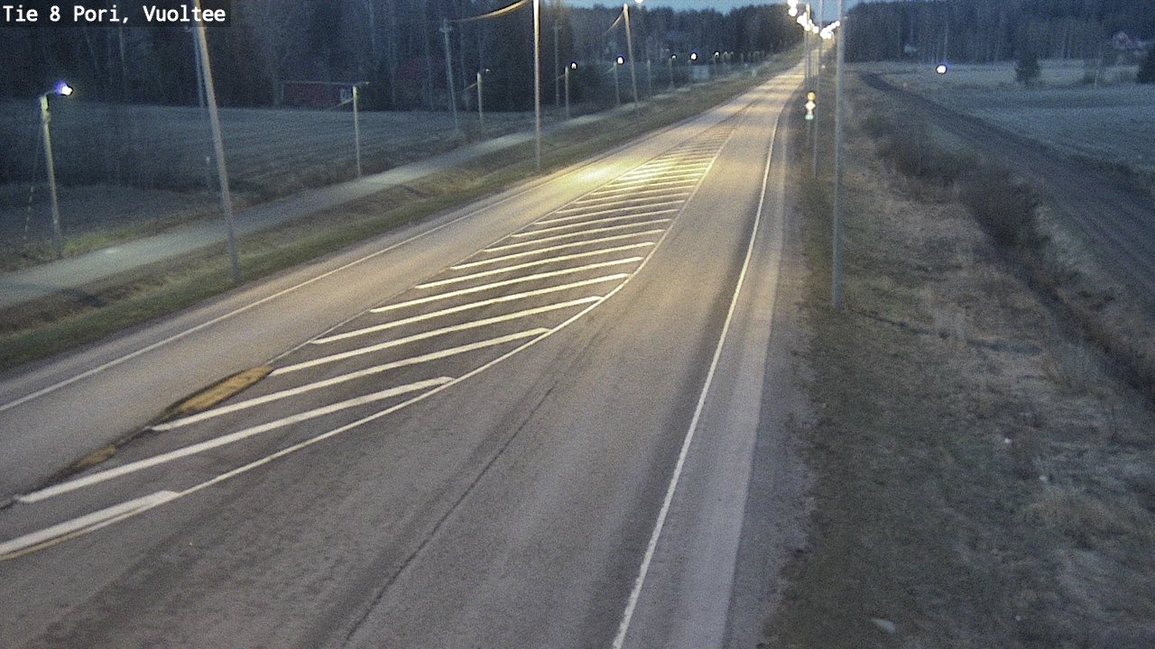 Kelikamerat Kuva Tie 8 Pori, Vuoltee, Pori, Satakunta