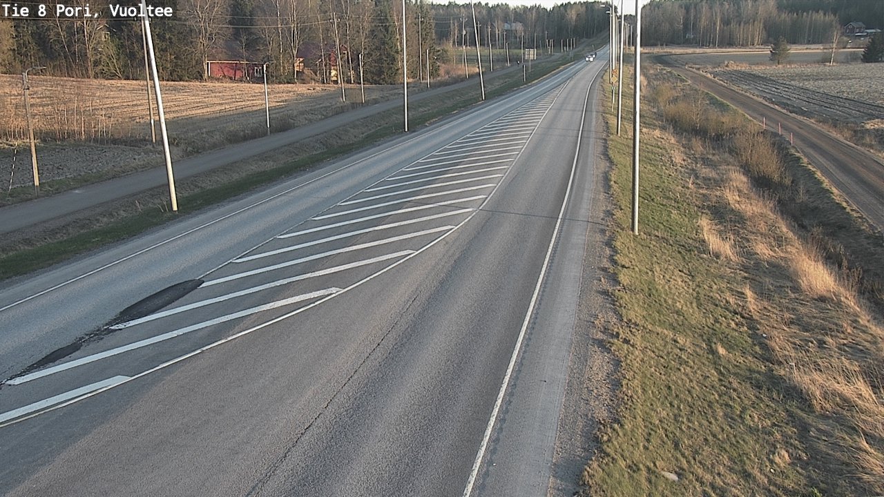 Kelikamerat Kuva Tie 8 Pori, Vuoltee, Pori, Satakunta
