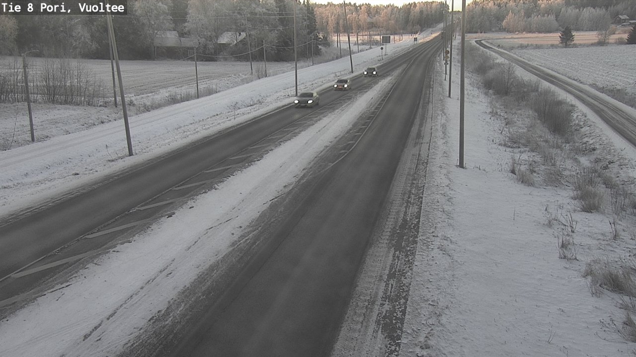 Kelikamerat Kuva Tie 8 Pori, Vuoltee, Pori, Satakunta