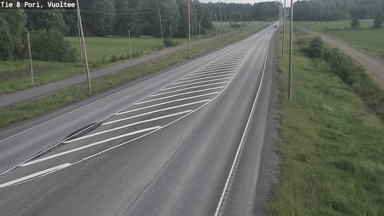 Kelikamerat Kuva Tie 8 Pori, Vuoltee, Pori, Satakunta