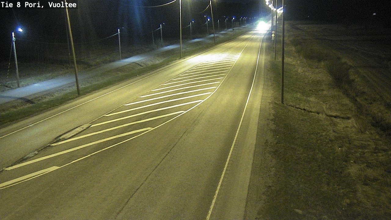 Weather Camera Image Väg 8 Björneborg, Vuoltee, Pori, Satakunta