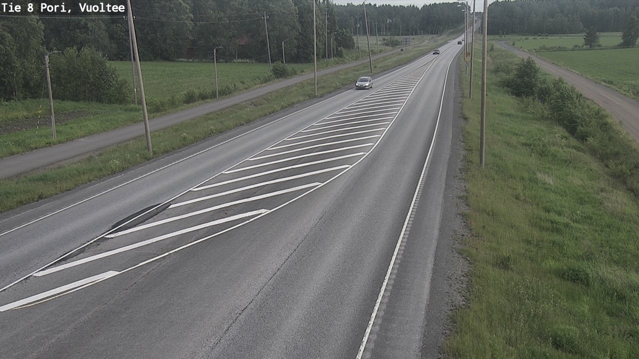 Kelikamerat Kuva Tie 8 Pori, Vuoltee, Pori, Satakunta