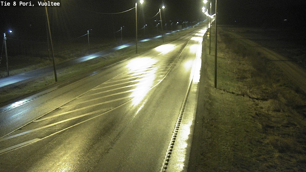 Weather Camera Image Road 8 Pori, Vuoltee, Pori, Satakunta
