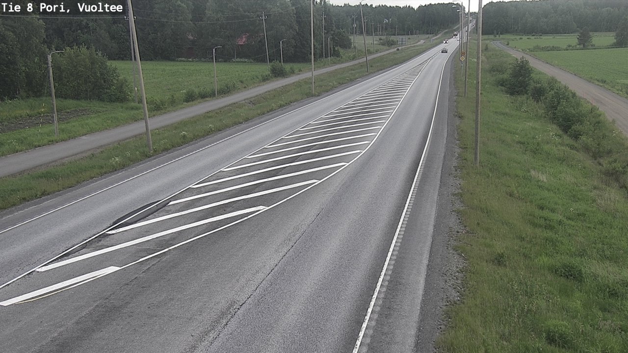 Kelikamerat Kuva Tie 8 Pori, Vuoltee, Pori, Satakunta