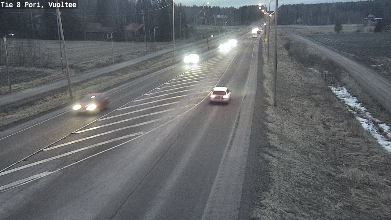 Kelikamerat Kuva Tie 8 Pori, Vuoltee, Pori, Satakunta