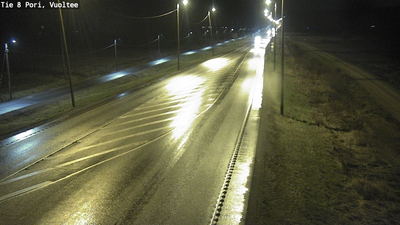 Weather Camera Image Road 8 Pori, Vuoltee, Pori, Satakunta