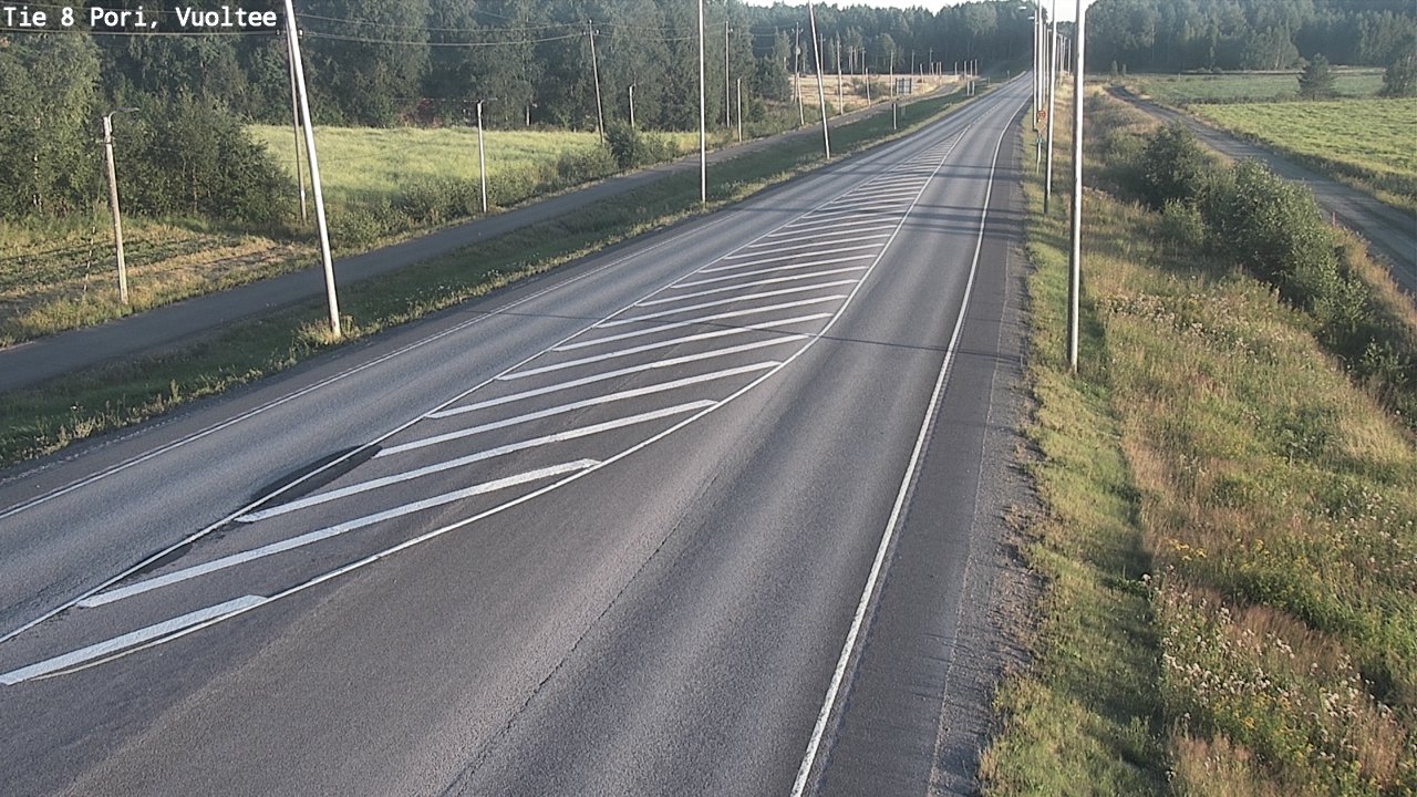 Kelikamerat Kuva Tie 8 Pori, Vuoltee, Pori, Satakunta