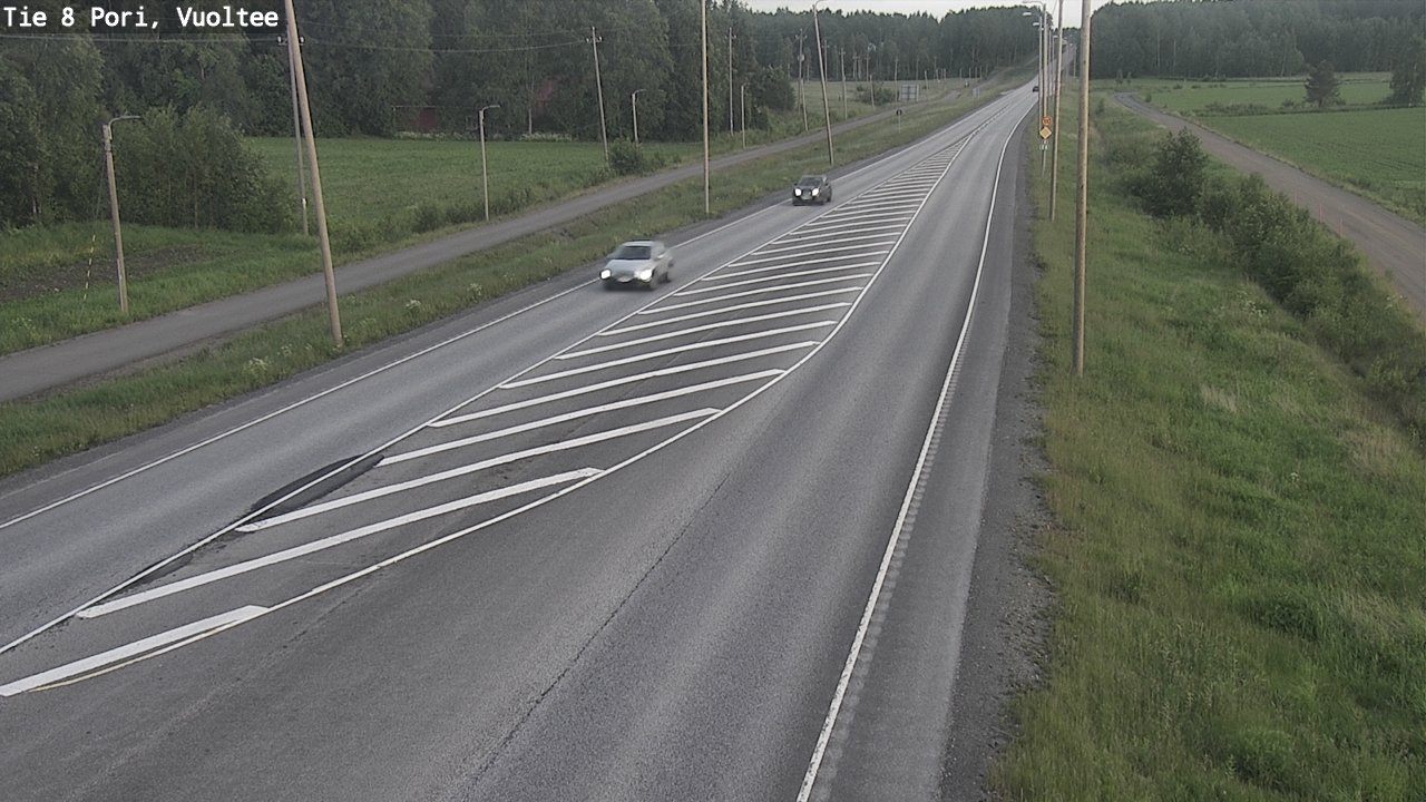 Kelikamerat Kuva Tie 8 Pori, Vuoltee, Pori, Satakunta