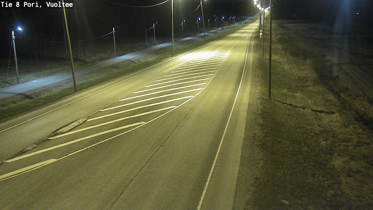 Weather Camera Image Väg 8 Björneborg, Vuoltee, Pori, Satakunta