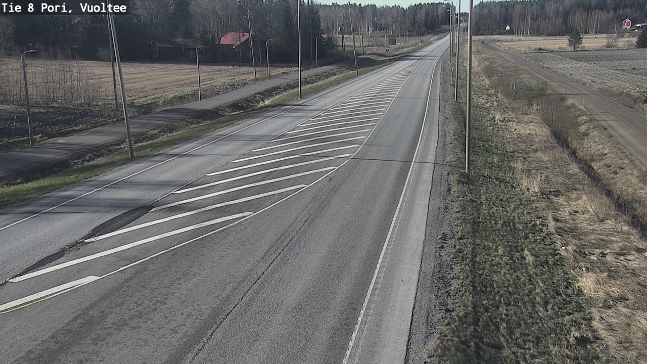 Kelikamerat Kuva Tie 8 Pori, Vuoltee, Pori, Satakunta
