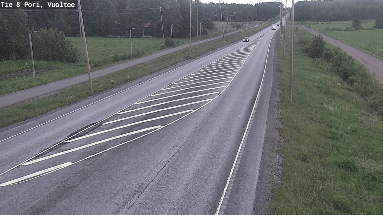 Kelikamerat Kuva Tie 8 Pori, Vuoltee, Pori, Satakunta