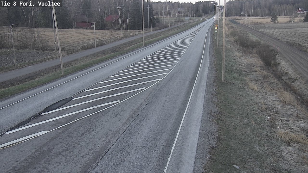 Kelikamerat Kuva Tie 8 Pori, Vuoltee, Pori, Satakunta