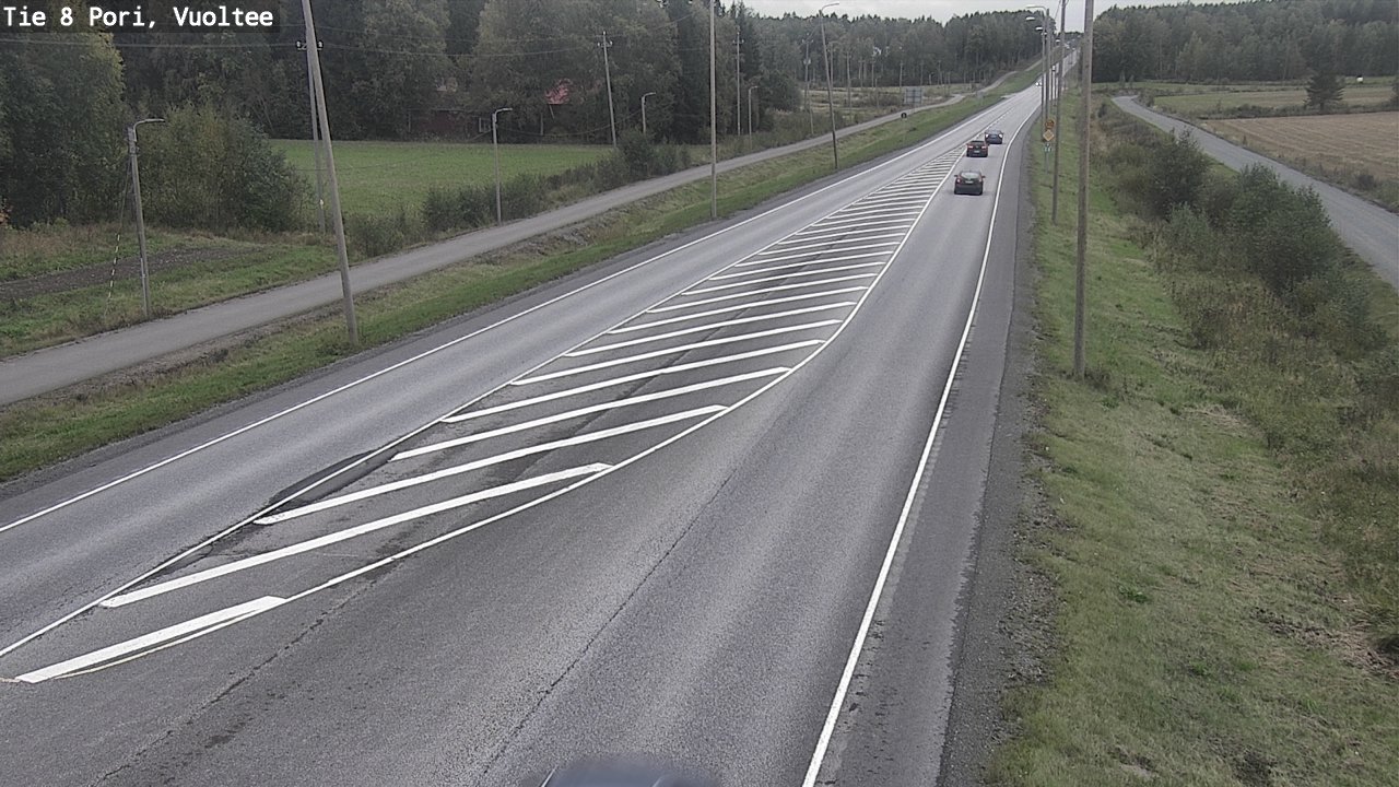 Kelikamerat Kuva Tie 8 Pori, Vuoltee, Pori, Satakunta