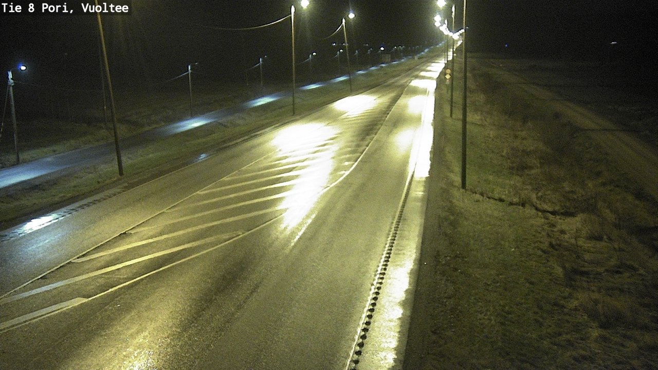 Weather Camera Image Road 8 Pori, Vuoltee, Pori, Satakunta
